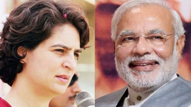 Why did Priyanka Gandhi not contest the election against Narendra Modi?