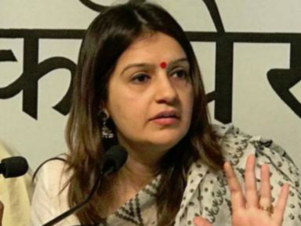 Priyanka Chaturvedi charged on her own party;
