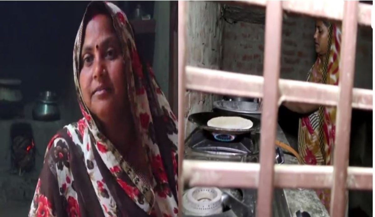 Umbhavawala's brand Ambassador Guddi now manufactures food on the fired stove