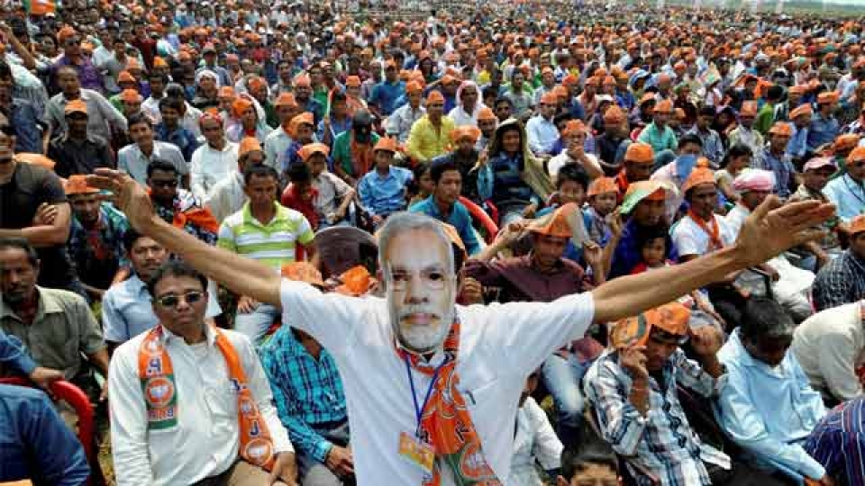 This village of Haryana sends crowds for rallies
