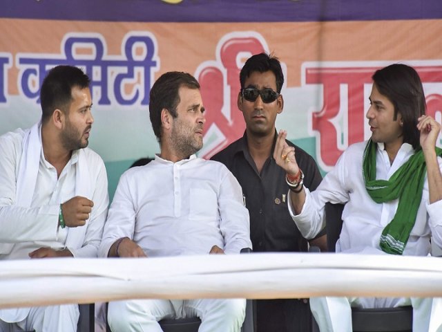 Rahul Gandhi's rally no more than an opportunity to speak