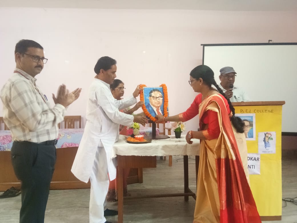 Bhimrao Ambedkar's 131st birth anniversary celebrated in RTC BEd college
