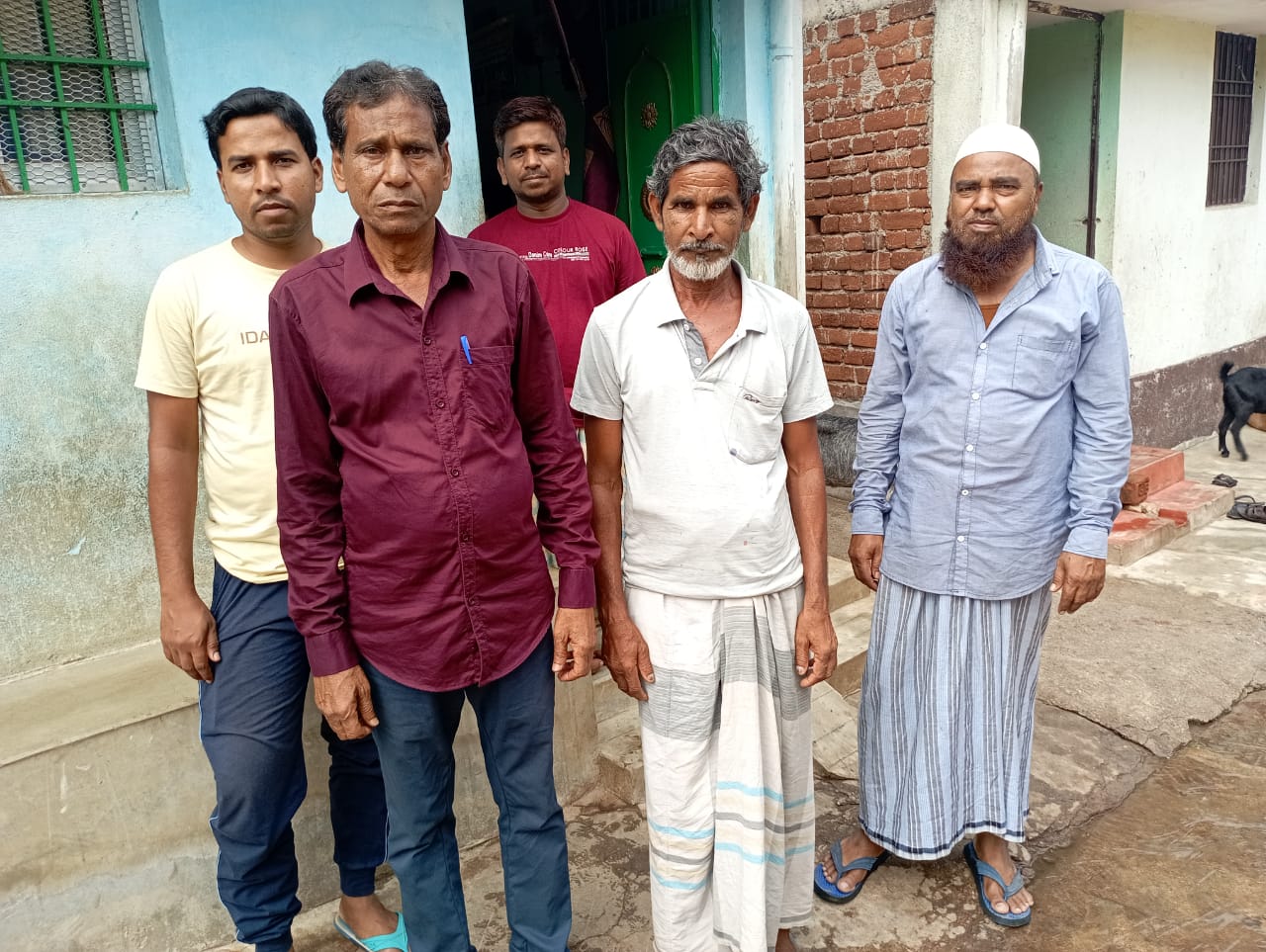 rustam ansari campaigned among villagers