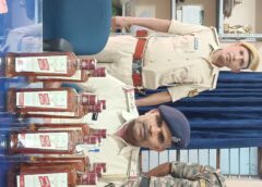 कवैया  थाना पुलिस ने छापेमारी कर 7:30 लीटर विदेशी शराब को किया बरामद