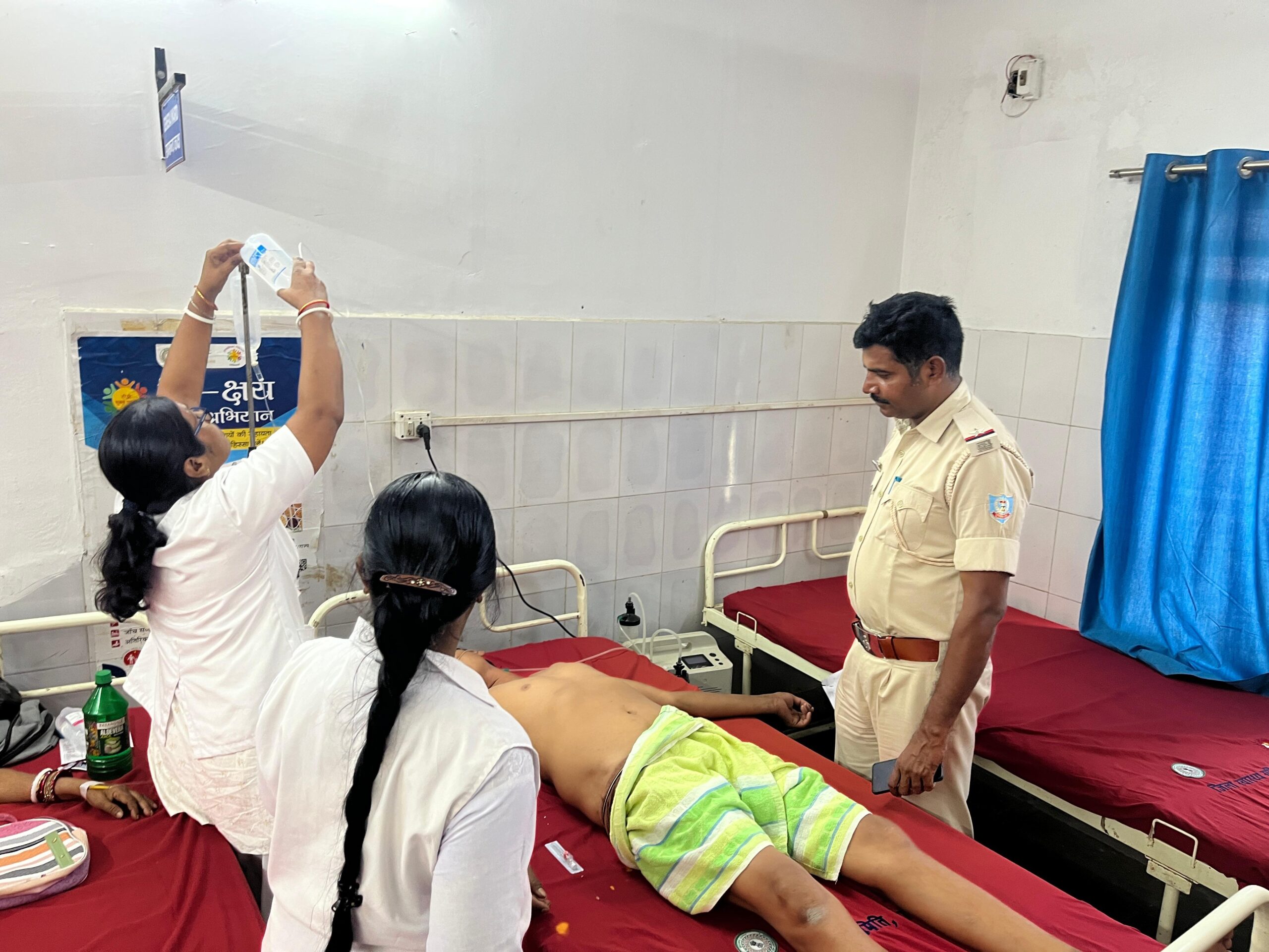 पारिवारिक विवाद के चलते आत्महत्या करने की कोशिश112 डायल सेवा की सक्रियता और पुलिस के कारण बचा युवक की जान