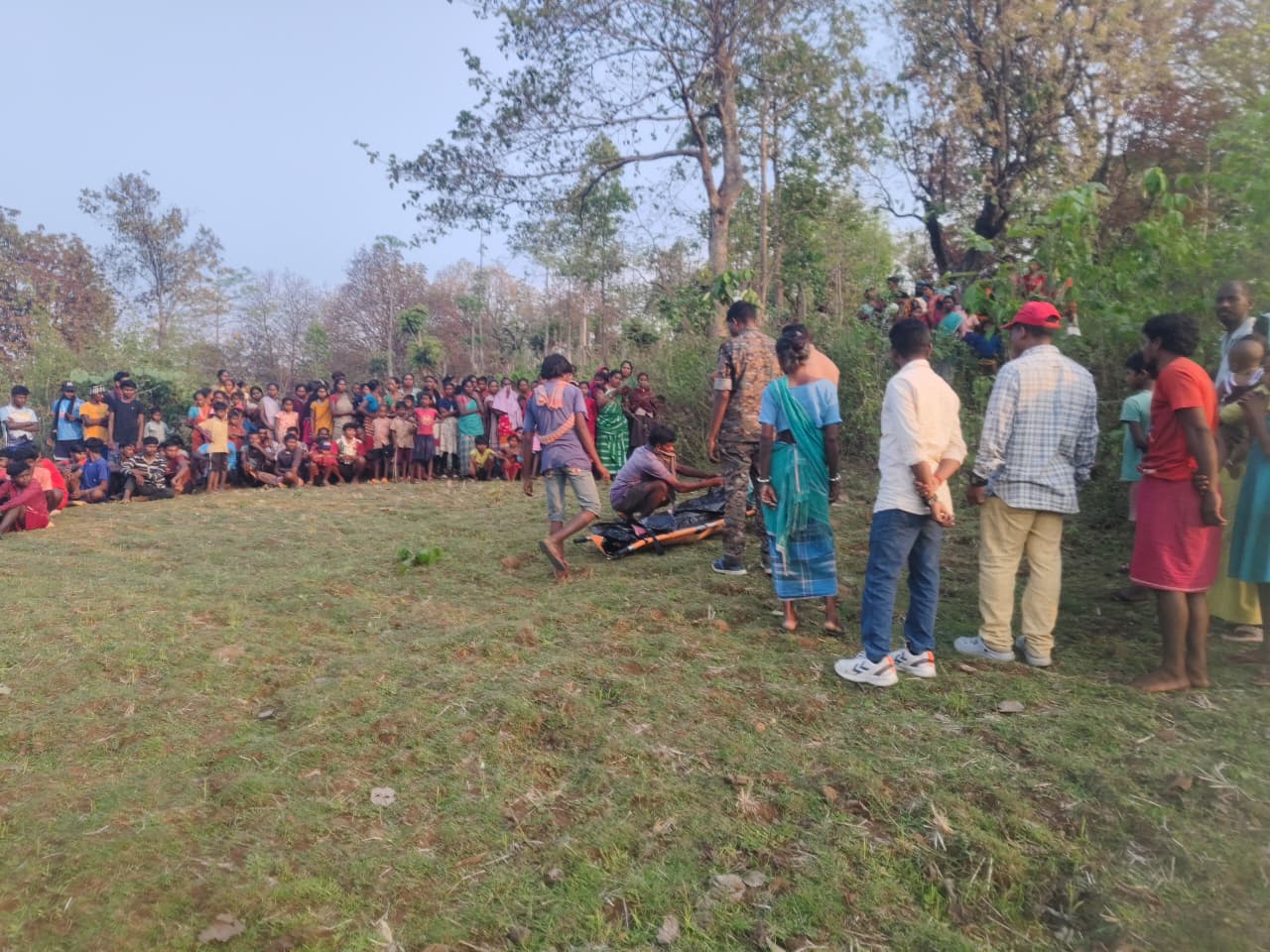 गाणडोपरता गांव में एक महिला को पत्थर से कुचल कर हत्या करने की मामले समाने आया है