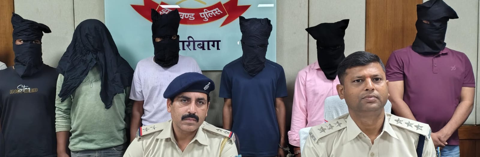 बड़कागांव ज्वेलरी लूटकांड का खुलासा, सात आरोपी धराए
