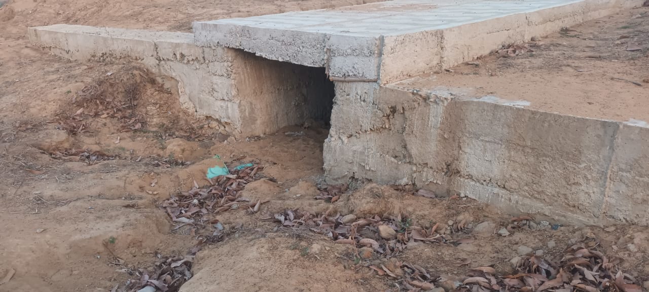 गोहपारू के ग्राम पंचायत नवा टोला में भ्रष्टाचार की ‘पुलिया’, बिना कैप बीम के खड़ा किया मौत का ढांचा