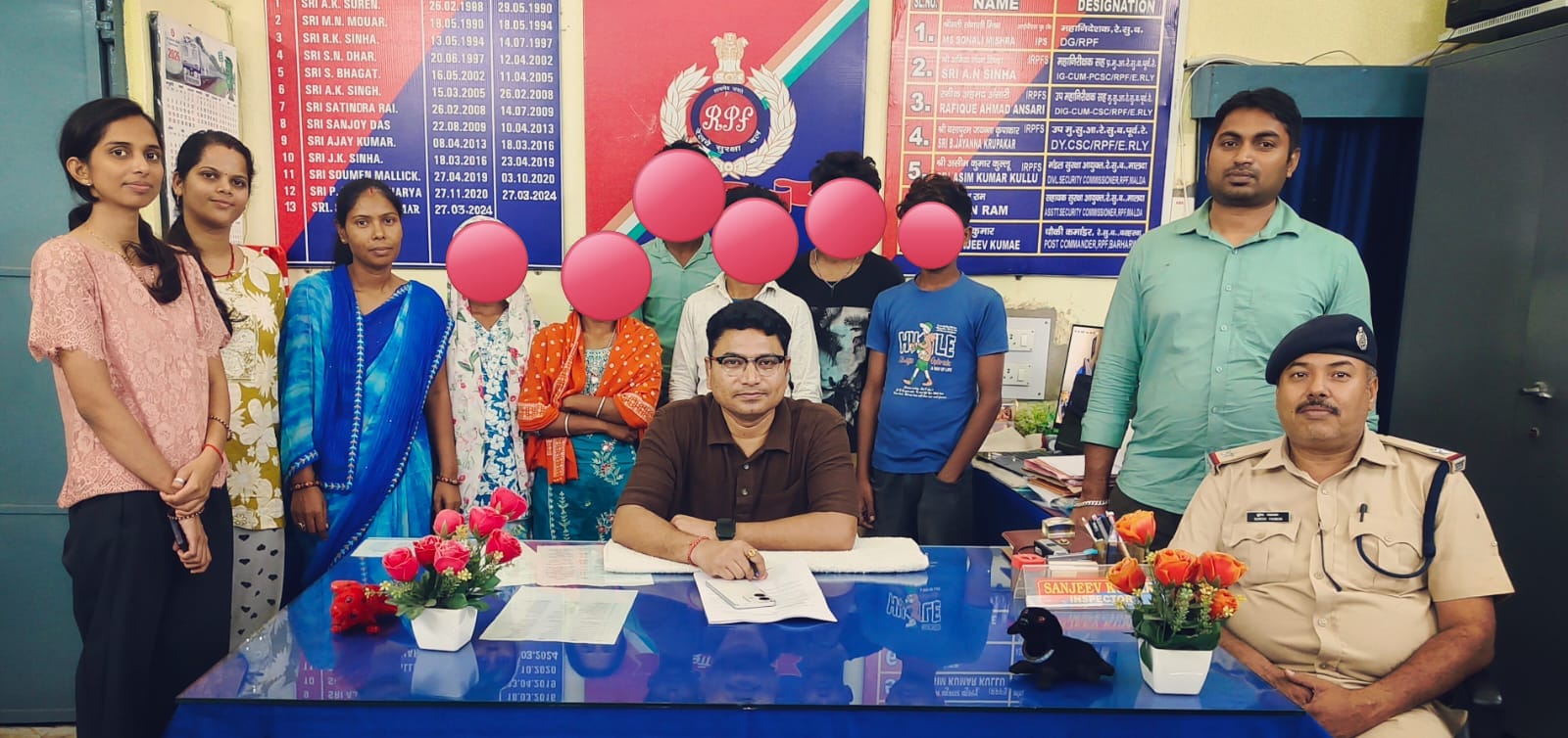 बरहरवा रेलवे स्टेशन पर छापेमारी, 6 नाबालिग सुरक्षित रेस्क्यू