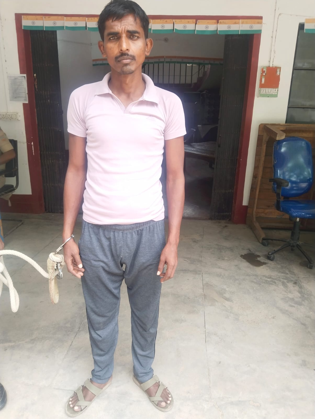 फर्जीवाड़े के आरोपी को मुफस्सिल थाना पुलिस ने किया गिरफ्तार,