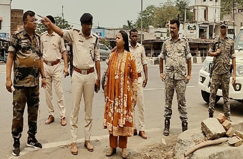 तोपचांची चौक में अतिक्रमण पर प्रशासन सख्त, दुकानदारों को दो दिन का अल्टीमेटम