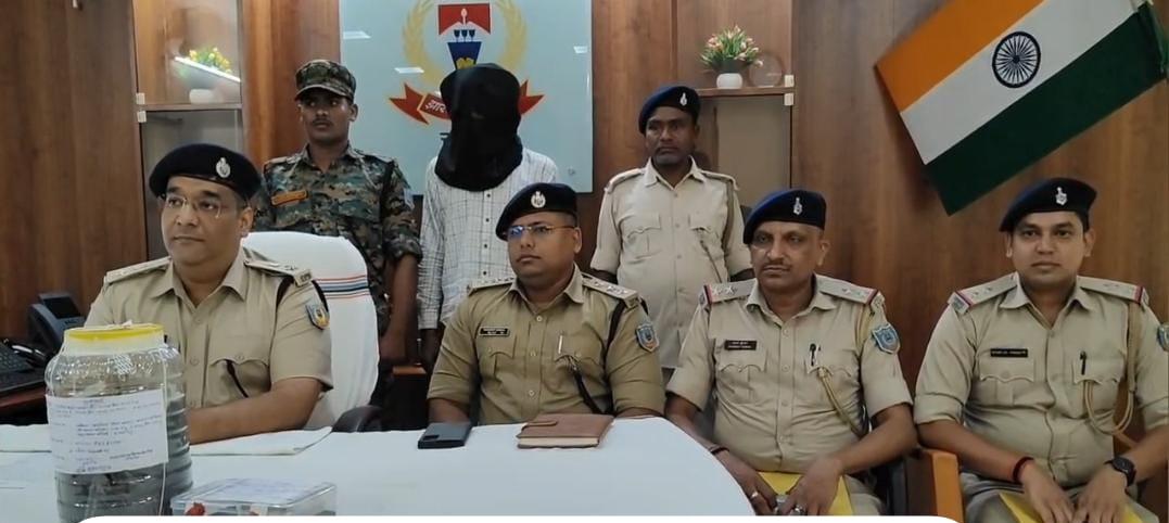 हंटरगंज थाना पुलिस की धमाका एक्शन,