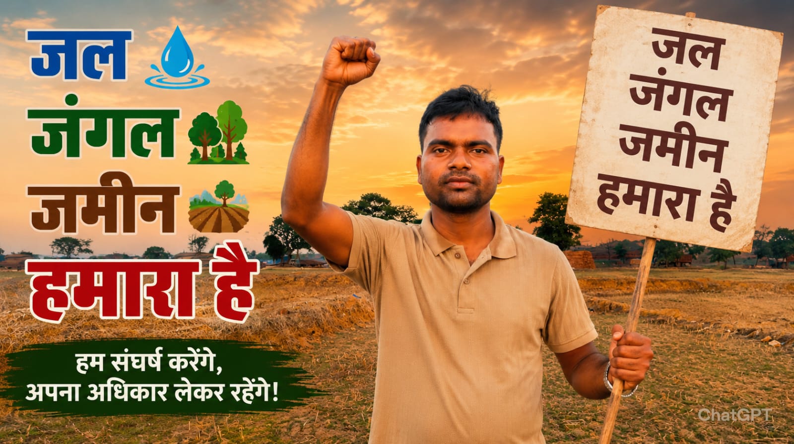 पर्यावरण जनसुनवाई के विरोध में ग्रामीणों ने आंदोलन की दी चेतावनी