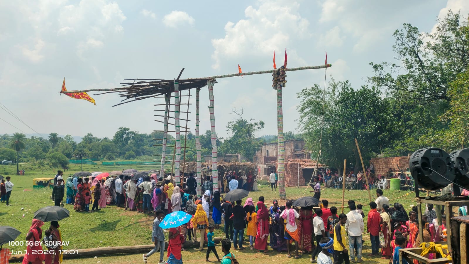 चड़क सह पत्ता मेला में हजारों की संख्या में जुटे ग्रामीण