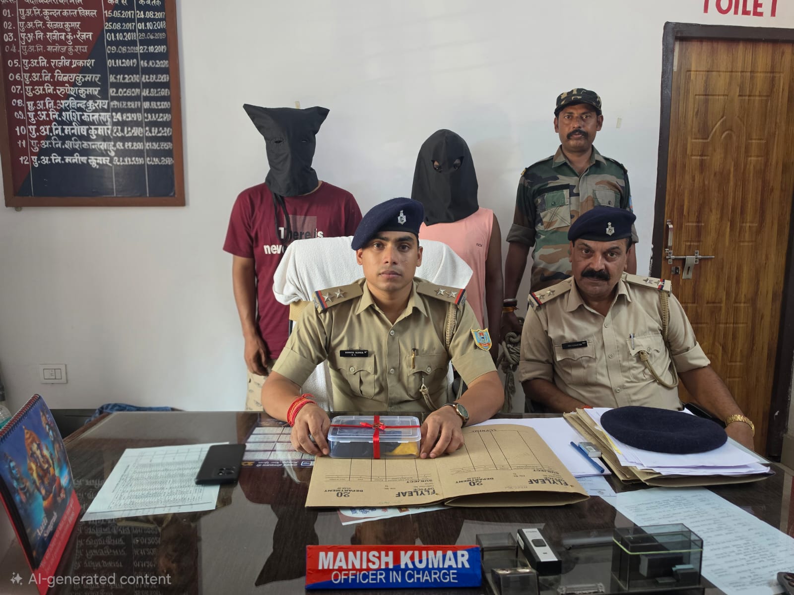 रामगढ़ पुलिस की बड़ी कारवाई सुचना पर कडबिंधा हटिया के समीप मादक पदार्थ का सेवन व बिक्री कर रहे दो आरोपियों को पुलिस किया गिरफ्तार, दोनो आरोपियों के जेब से 49पुडिया ब्राउन शुगर बरामद
