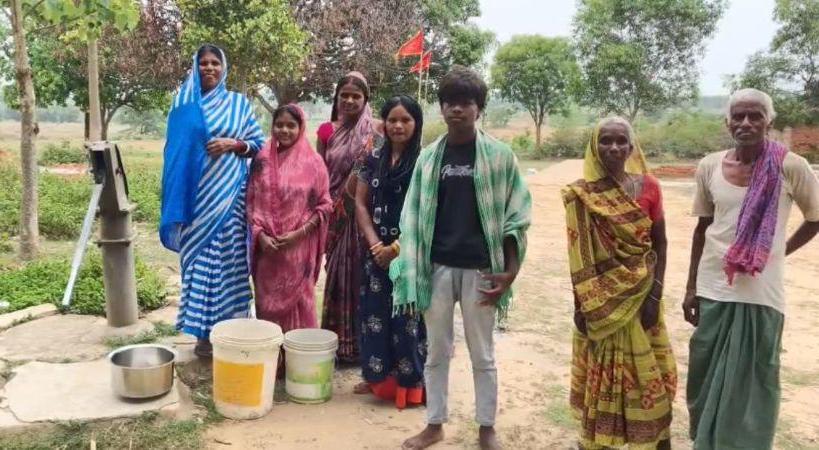 भोकताडीह में गहराया पानी की समस्या, 20 परिवारों के लिए सिर्फ एक चापाकल, जल्द समाधान की मांग