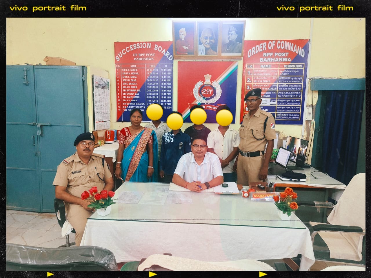 बरहरवा स्टेशन पर मानव तस्करी रोधी अभियान में चार नाबालिग बालक बरामद