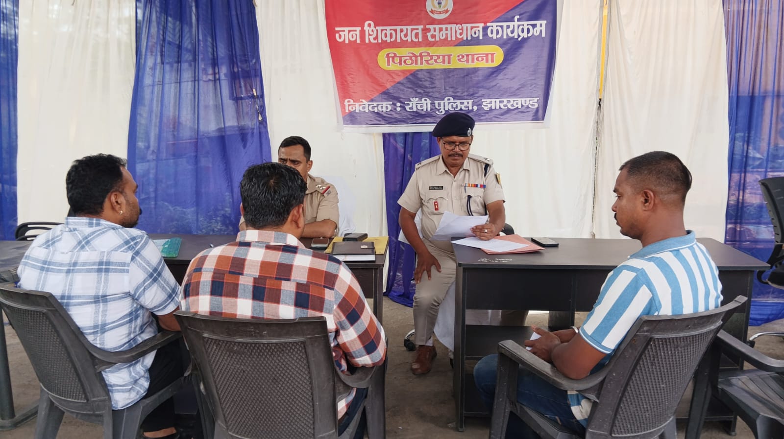 जन शिकायत समाधान कार्यक्रम में 8 आवेदन प्राप्त, 4 मामलों का मौके पर ही हुआ निष्पादन