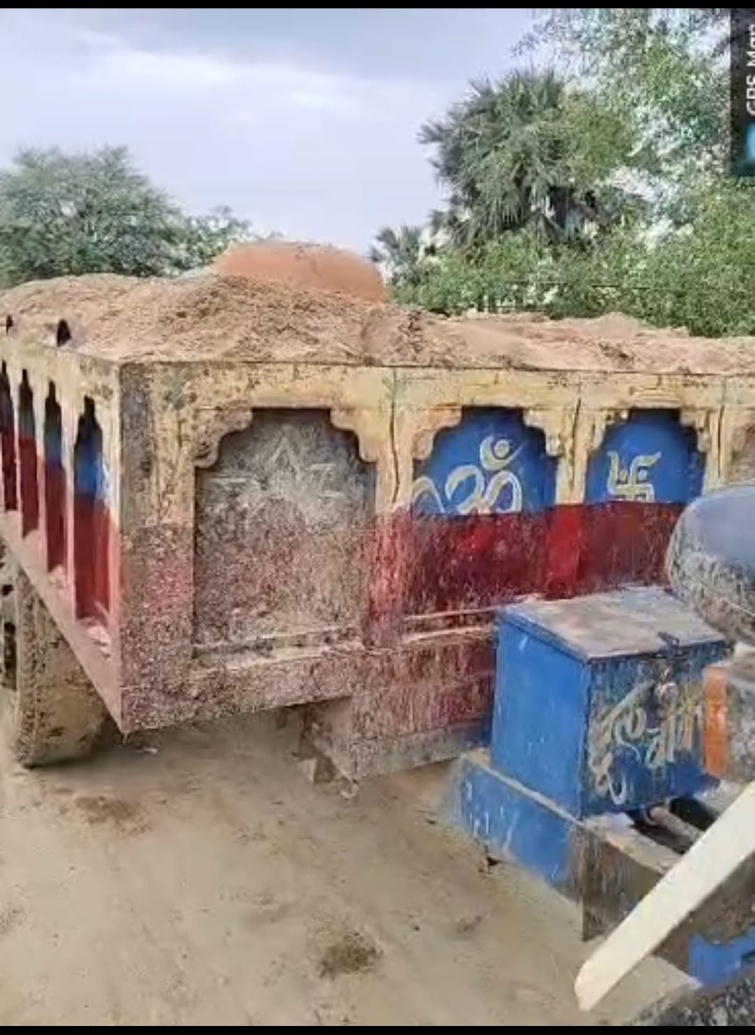 गुरुआ में अवैध बालू परिवहन पर कार्रवाई, ट्रैक्टर जब्त
