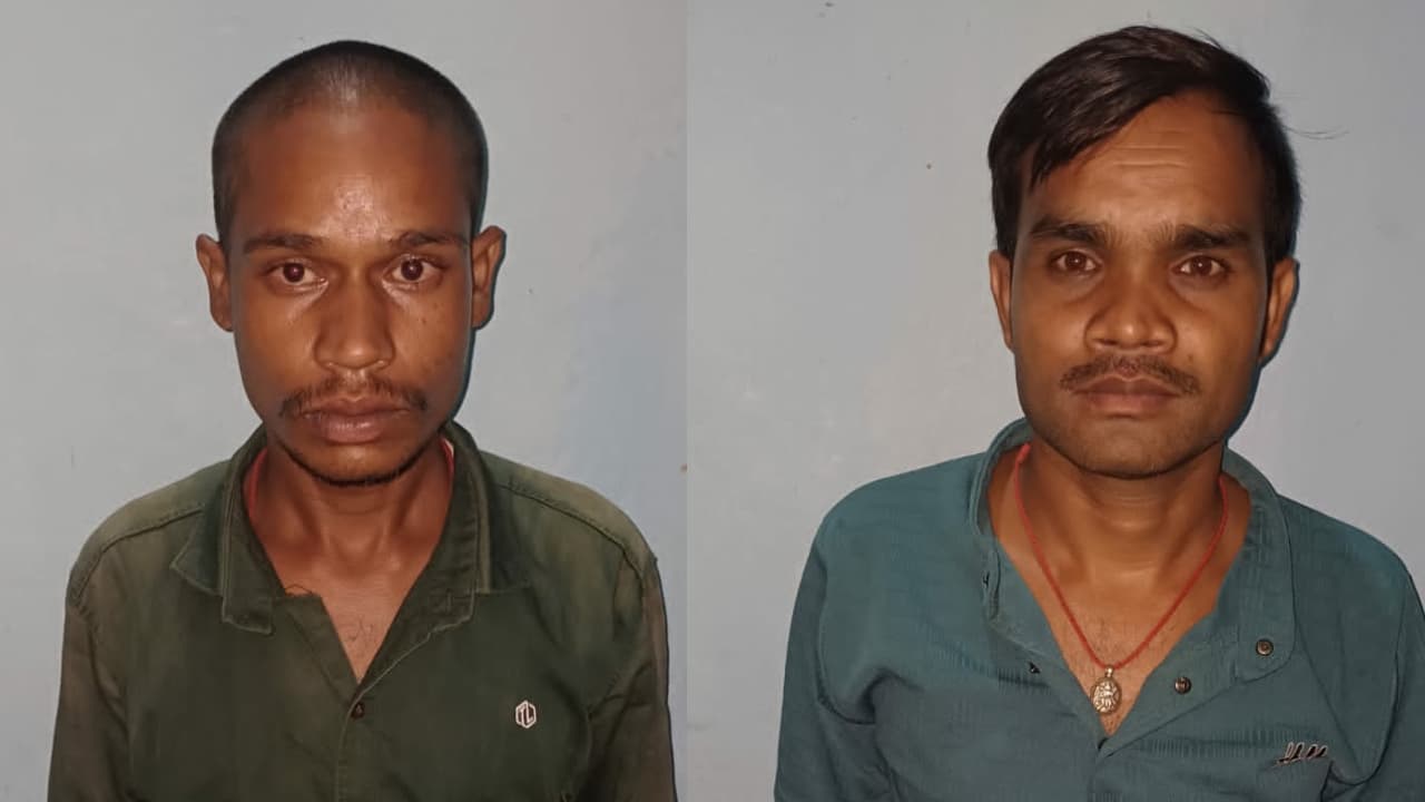 फरार चल रहे दो वारंटी गिरफ्तार, पुलिस ने भेजा न्यायिक हिरासत में