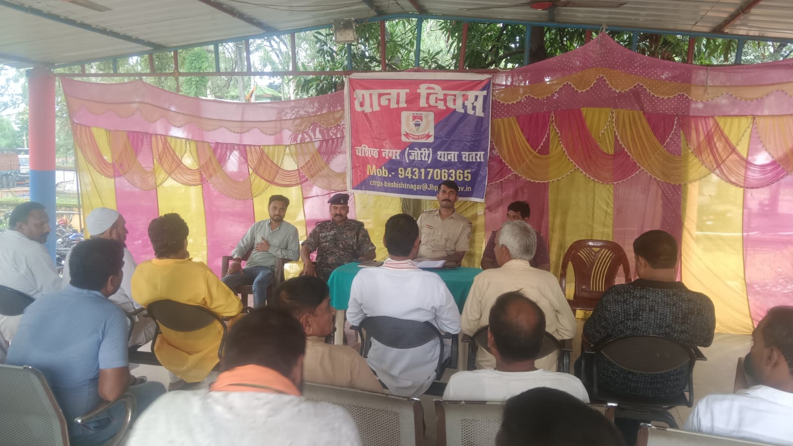 जोरी थाना में थाना दिवस आयोजित, कई मामलों का ऑन-द-स्पॉट निष्पादन