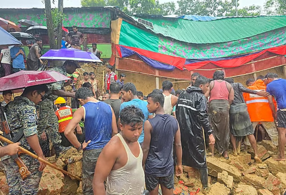 बांग्लादेश में बारिश का कहर, मदरसे पर पहाड़ी का मलबा गिरा, 8 की मौत