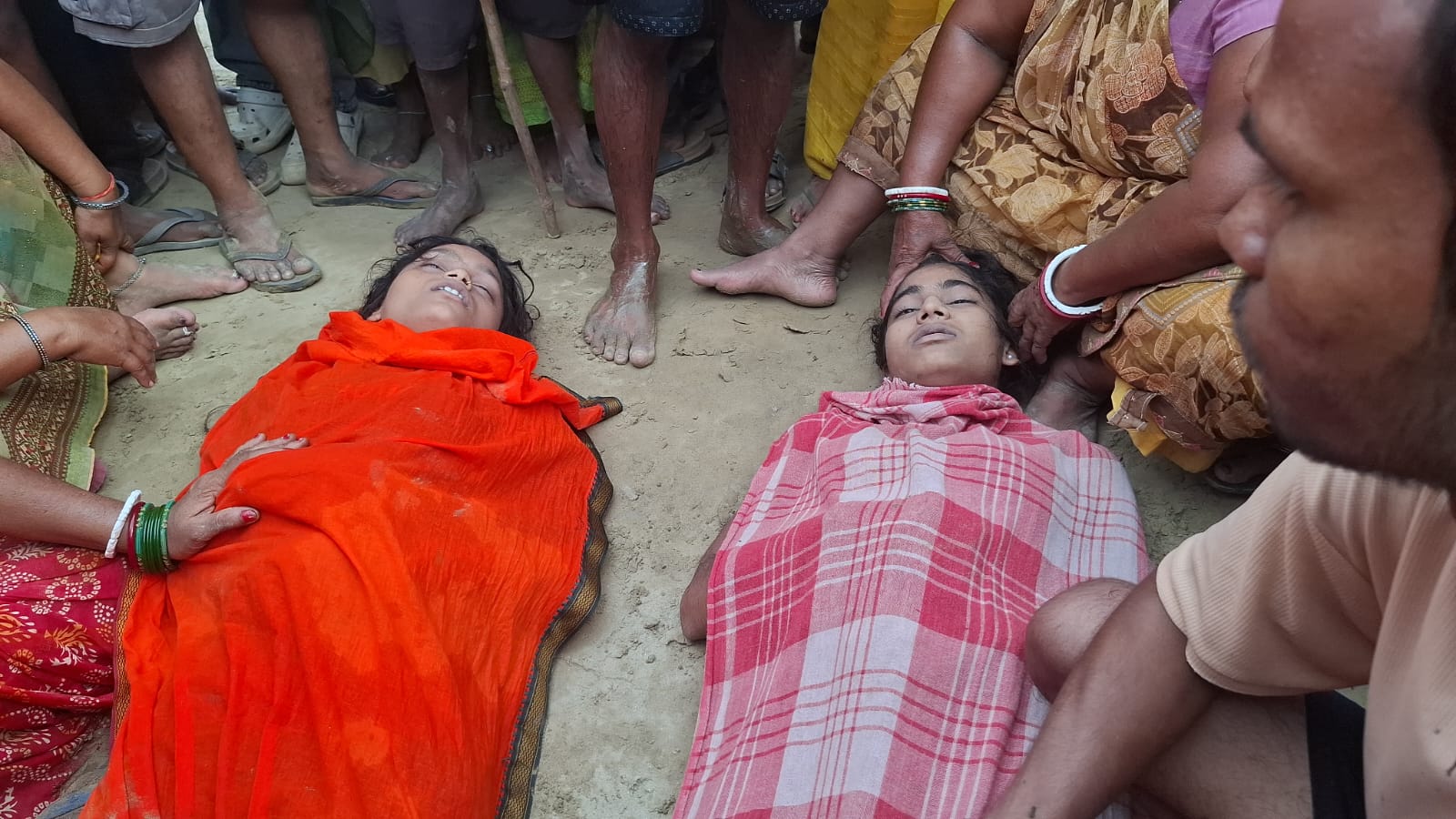 रानीसराय जहाज घाट पर दर्दनाक हादसा, स्नान के दौरान चार लोग डूबे; दो शव बरामद