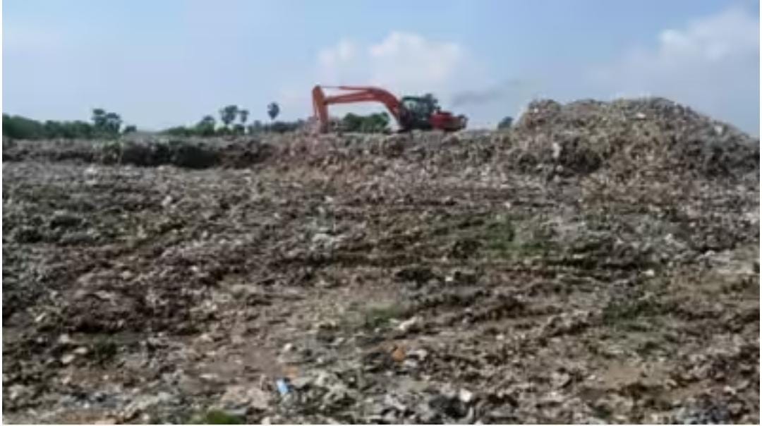 मुंगेर में कचरे से निकलेगा धन! चुरंबा डंपिंग यार्ड में 11 करोड़ की लागत से लग रहा आधुनिक एमआरएफ प्लांट