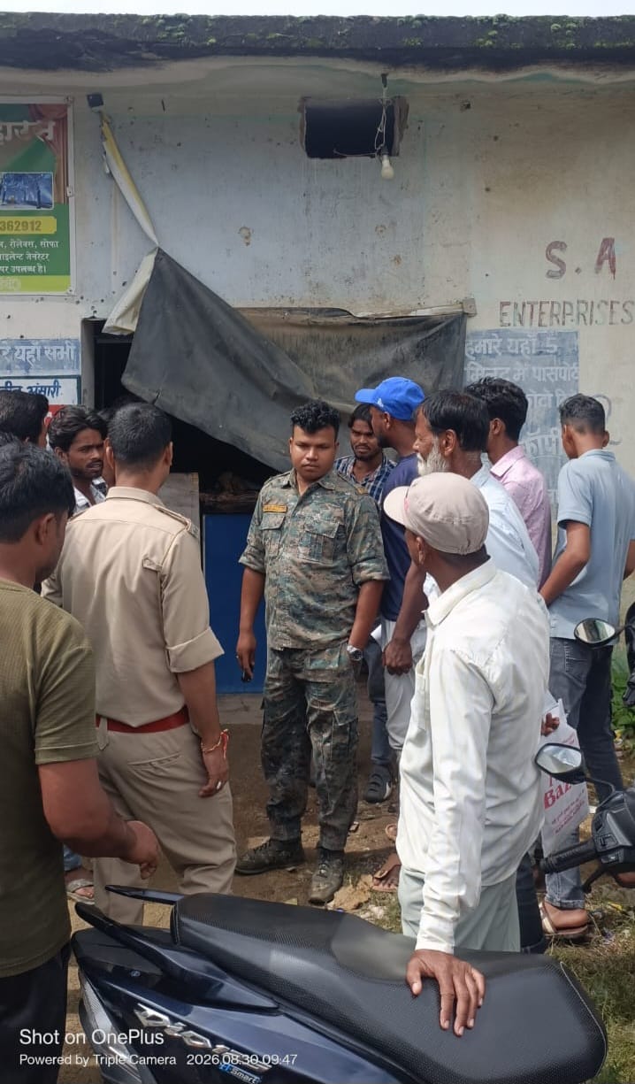 कोनकी चौंक के SBA साइबर कैफे में चोरी, कंप्यूटर-प्रिंटर समेत नकदी ले उड़े चोर