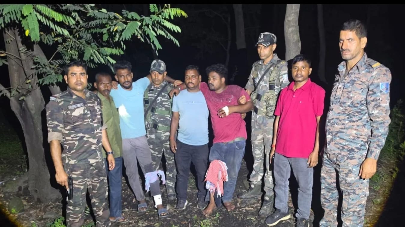 गिद्दी में पुलिस और राहुल दुबे गिरोह के बीच मुठभेड़, दो अपराधियों के पैर में लगी गोली