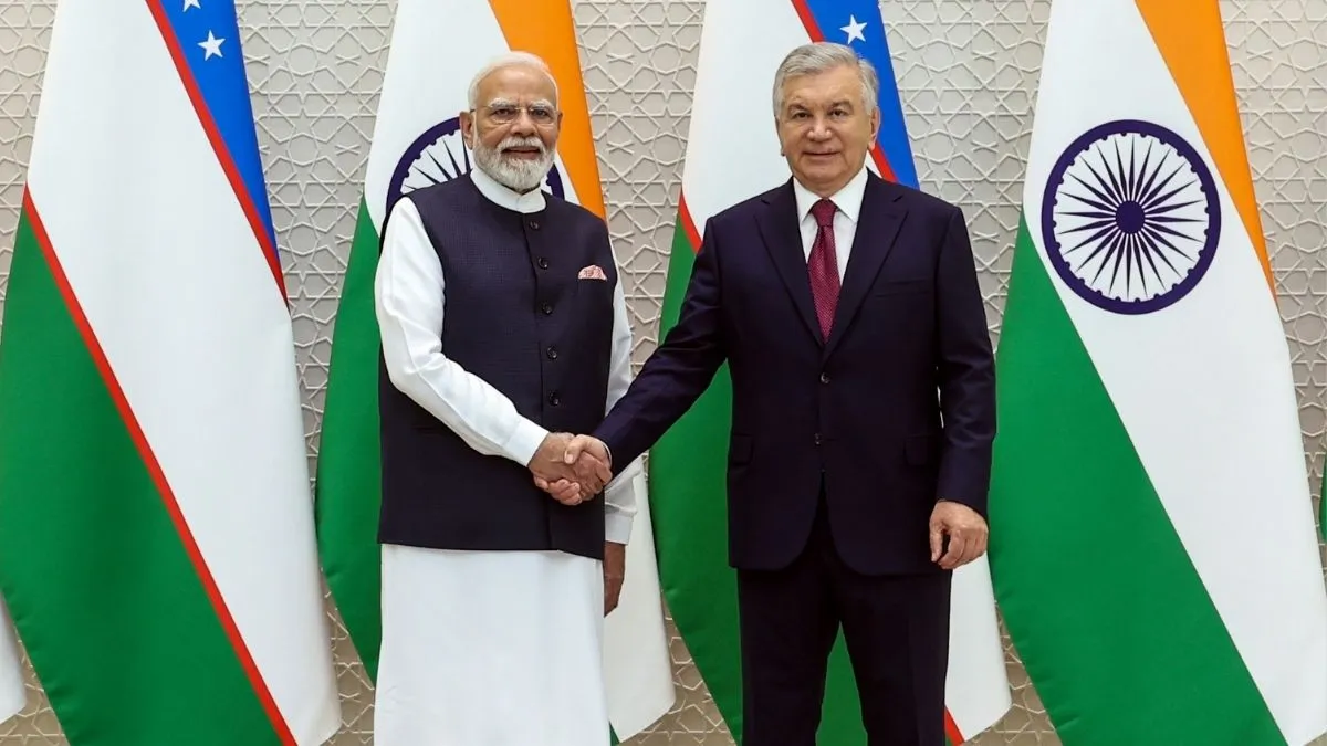 PM मोदी की उज्बेकिस्तान यात्रा सफल, व्यापार और रणनीतिक साझेदारी पर बनी सहमति