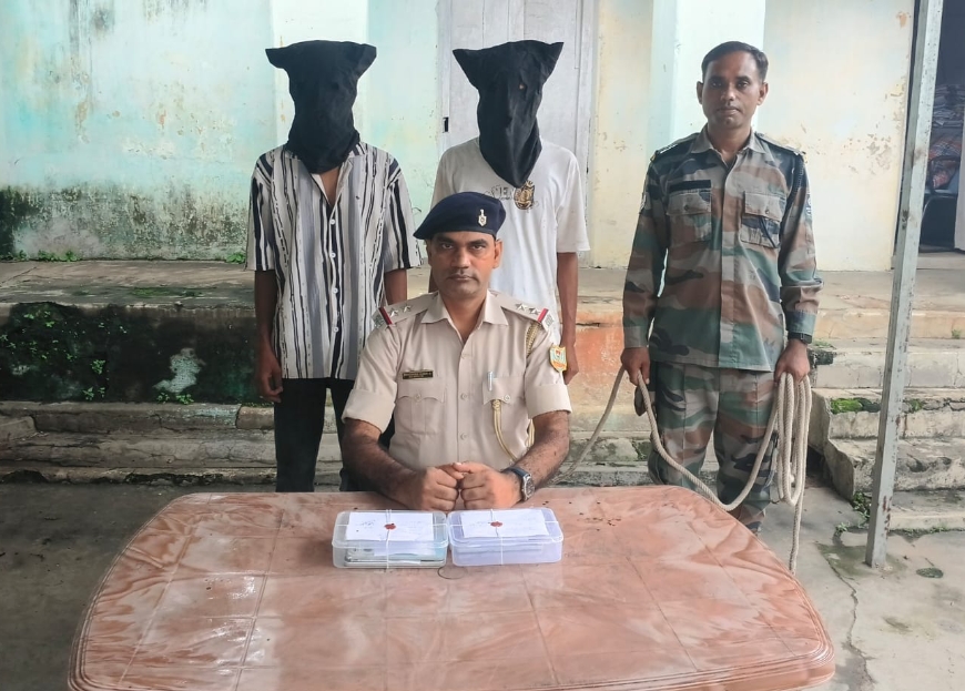 देवघर पुलिस को बड़ी सफलता, दो साइबर अपराधी गिरफ्तार