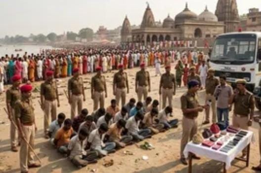 पितृपक्ष मेले में पिंडदानियों को निशाना बनाने पहुंचा कोलकाता का स्नैचिंग गिरोह,13 गिरफ्तार