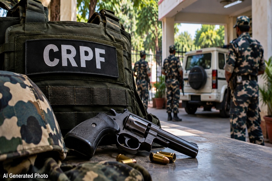 रांची में CRPF जवान ने सर्विस राइफल से खुद को मारी गोली, मौके पर ही मौत; कैंप में हड़कंप