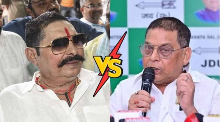 JDU में बगावत! अनंत सिंह ने नीरज कुमार के खिलाफ जन सुराज प्रत्याशी अनुज सिंह को दिया समर्थन
