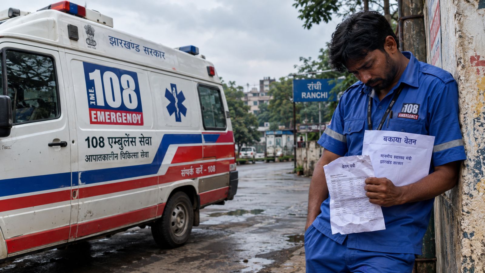 झारखंड में 108 एंबुलेंस सेवा के लिए नई एजेंसी के चयन की प्रक्रिया तेज, कर्मचारियों ने दी आंदोलन की चेतावनी