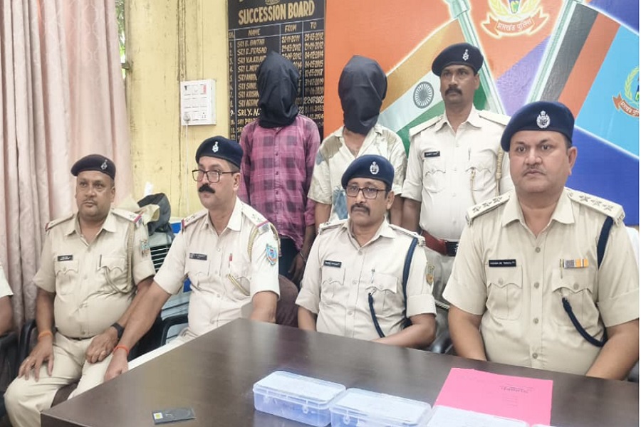 साहिबगंज में CSP से 2.45 लाख रुपये की चोरी का खुलासा, दो आरोपी गिरफ्तार